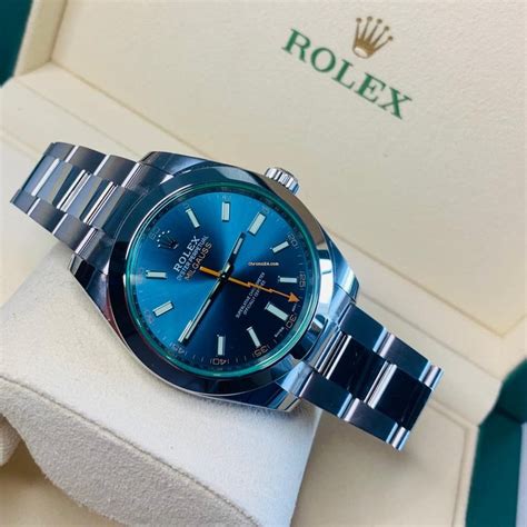 rolex milgauss blue for sale|vintage Rolex Milgauss for sale.